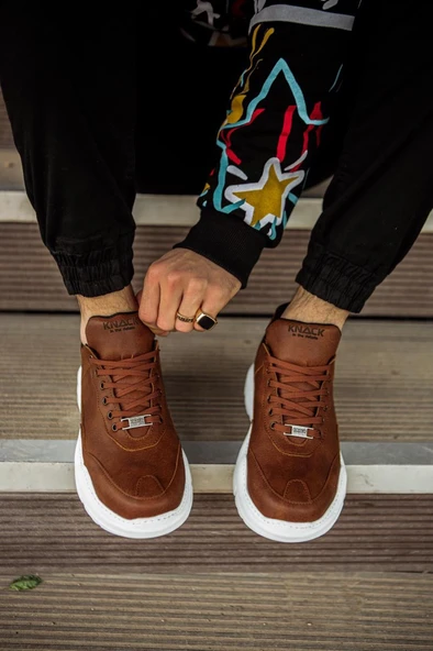 Yüksek Taban Günlük Ayakkabı N75 Taba - Resim 3