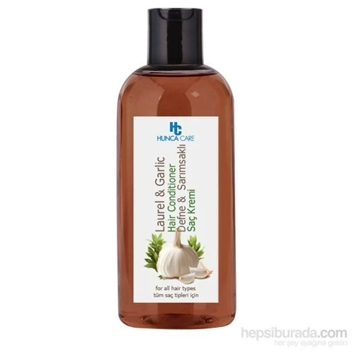 Hunca Care Saç Kremi Defne & Sarımsaklı 400 Ml