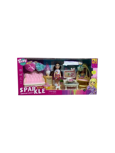 Seher Bella Sparkle Oturma Odası Teması 7019