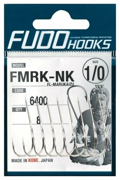 FUDO 6401 FL-MARUKAIZU BLACK NIKEL 10 LU İĞNE NO:4 - Resim 2