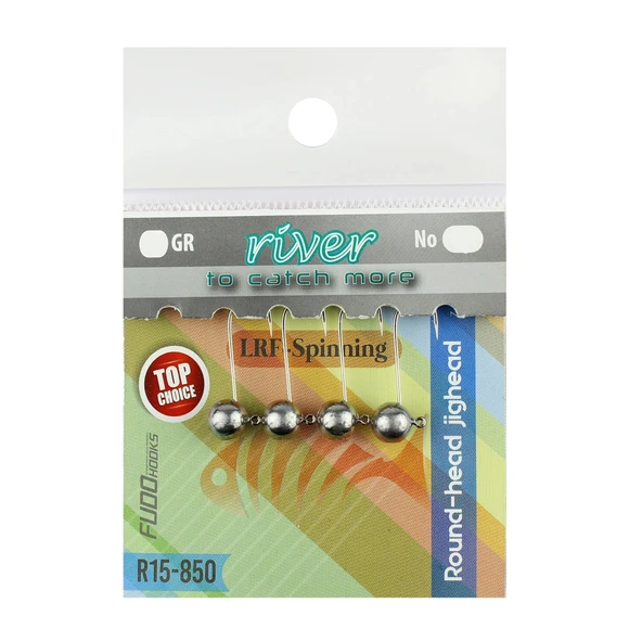 River Top kafa Jig Head 3 GR 4 LÜ PAKET