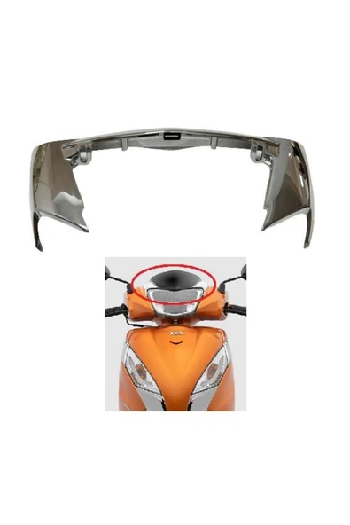 TVS JUPİTER 125 FAR ÜSTÜ NİKELAJ PARÇA TVS FABRİKA ÜRÜNÜ