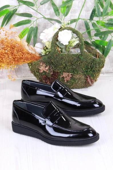 Mehmet Mete 42241 Rugan Rahat Hafif Hakiki Deri Erkek Ayakkabı ürün görseli