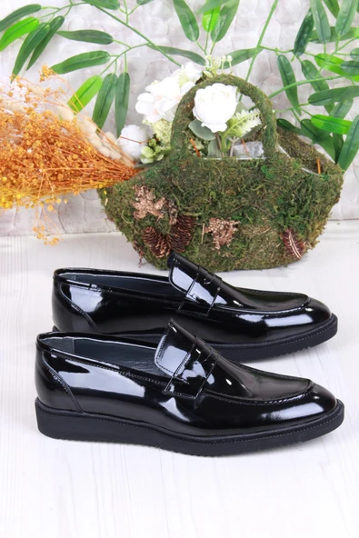 Mehmet Mete 42241 Rugan Rahat Hafif Hakiki Deri Erkek Ayakkabı - Resim 7