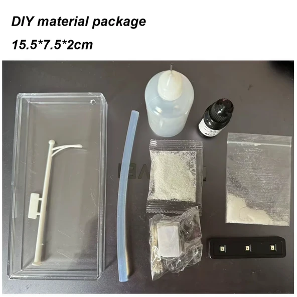 Sokak Lambalı Kar Küresi - Resim 3