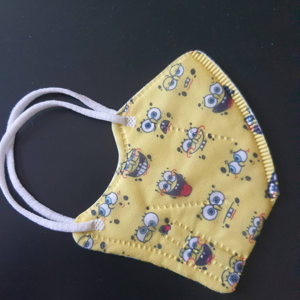 1 Kutu/10 Ad. Kız N95 Kız Çocuk Maske Ffp2 Karışık Renk 10lu Kutu Kız Çocuk N95 Maskesi Ffp2_ - 4