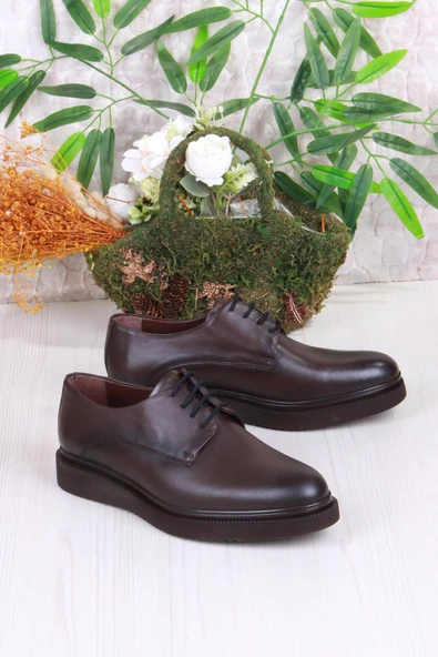 Mehmet Mete 42247 Cilt Hafif Rahat İç Ve Dış Hakiki Deri Erkek Ayakkabı - Resim 6