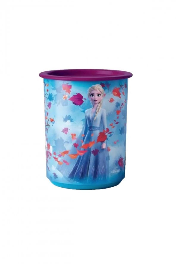 Tupperware Elsa Anna Karlar Ülkesi Frozen Temalı Tek Parmak Saklama Kabı 1,25 lt