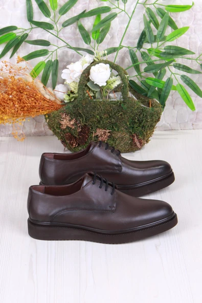 Mehmet Mete 42247 Cilt Hafif Rahat İç Ve Dış Hakiki Deri Erkek Ayakkabı - Resim 7