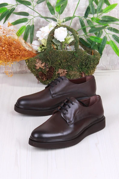 Mehmet Mete 42247 Cilt Hafif Rahat İç Ve Dış Hakiki Deri Erkek Ayakkabı - Resim 8