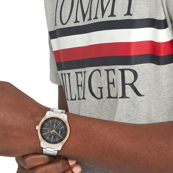 Tommy Hilfiger TH1710541 Erkek Kol Saati - Resim 4