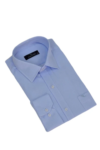 Erkek Klasik Tek Cepli Uzun Kol Gömlek BGL-ST04568 - Resim 8