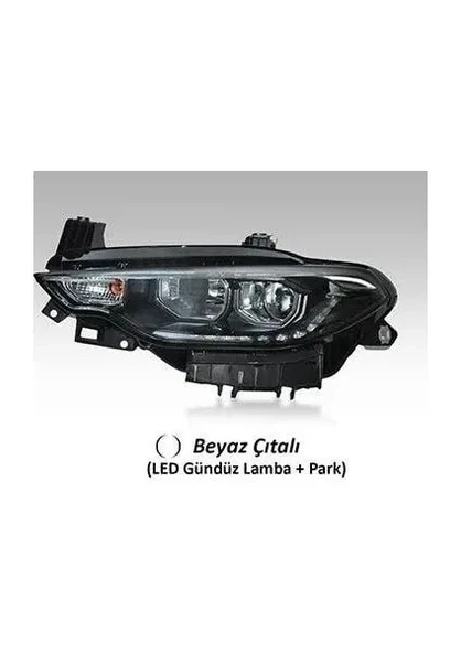 FAR SOL FIAT EGEA 16>20 MOTORLU LED BEYAZ CITALI DRL+PARK AYFAR 101137 ürün görseli