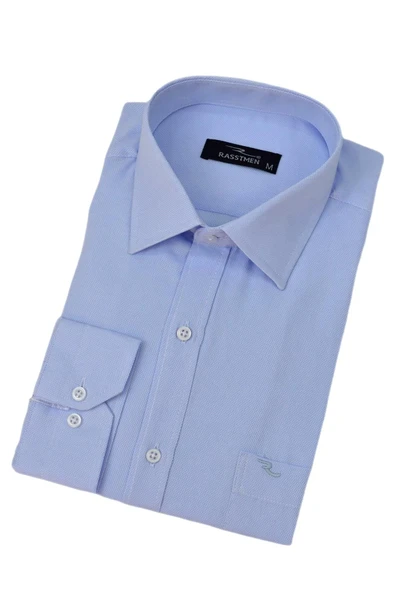 Erkek Klasik Tek Cepli Uzun Kol Gömlek BGL-ST04568 - Resim 3