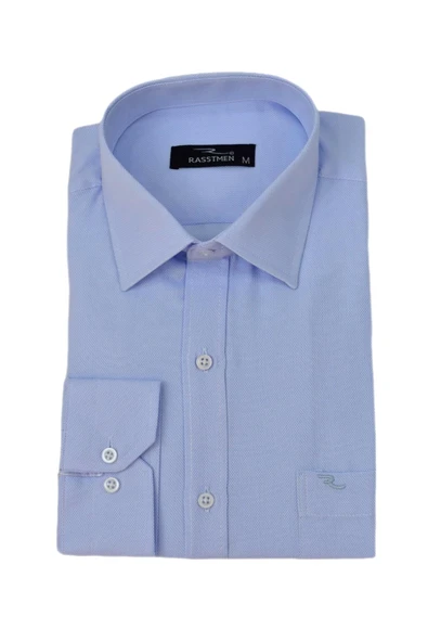 Erkek Klasik Tek Cepli Uzun Kol Gömlek BGL-ST04568 - Resim 4