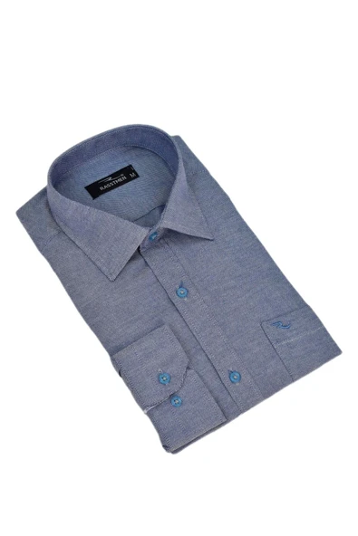 Erkek Klasik Tek Cepli Uzun Kol Gömlek BGL-ST04568 - Resim 7