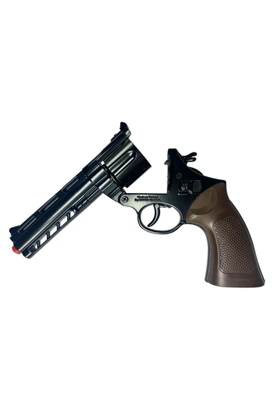 METAL KILIFLI GERÇEKÇİ 8Lİ KAPSÜL PATLATAN OYUNCAK FOCUS BANG TABANCA - 3