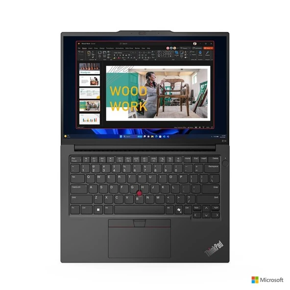 LENOVO 14" THINKPAD E14 G6 21M70091TX ULTRA 7 155H-16GB DDR5 RAM-512GB NMVE-FDOS - 2
