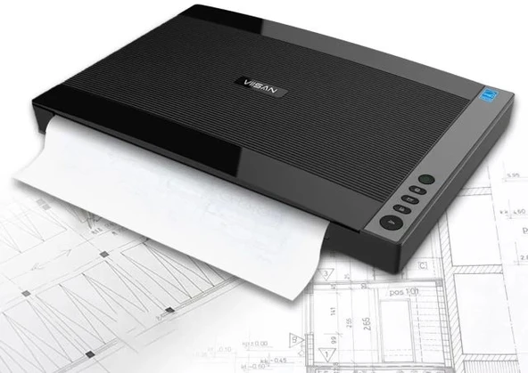 VIISAN 3120 A3 Düz Yataklı Tarayıcı
