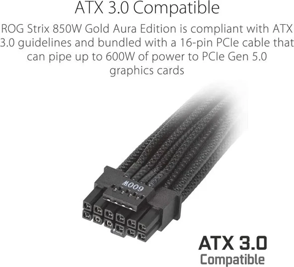 ASUS ROG Strix 850W PSU Güç Ünitesi - 6