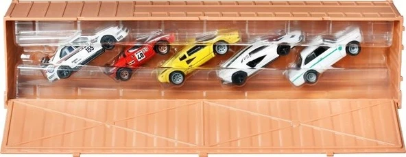 Hot Wheels Araba Kültürü Dağ Sürücüleri Tasarım Konteyner Seti