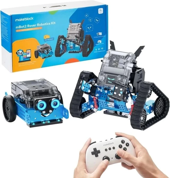 Makeblock mBot Neo Robot Kiti STEM Projesi Kit: mBot2 Rover Robotics Kit