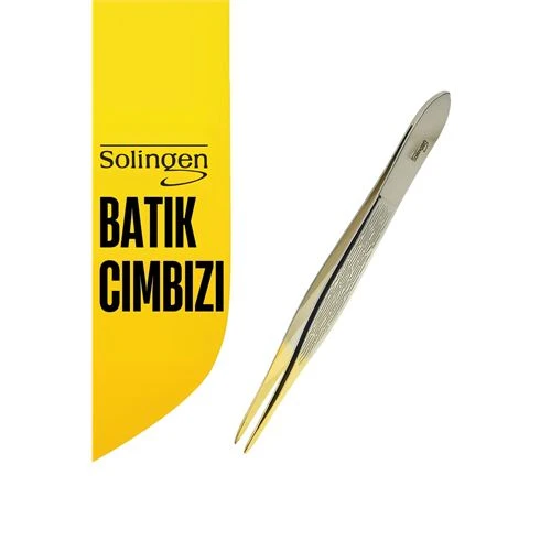 İnce Uçlu Batık Cımbızı - Şık ve Hassas Kaş Şekillendirme Solingen Professional