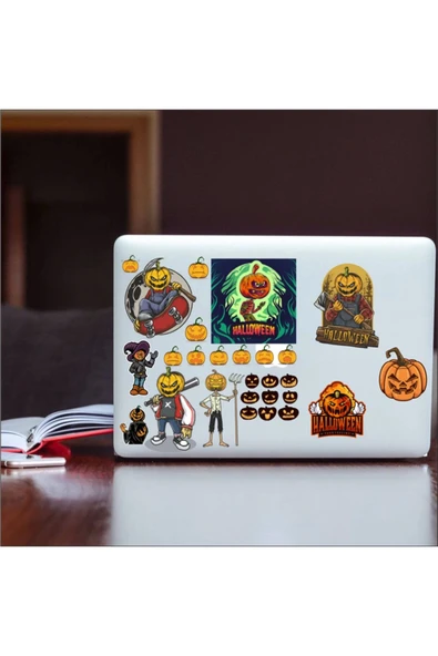 Cadı Sticker Set-1 13 Parça Telefon, Tablet, Defter, Laptop Sticker - Resim 2