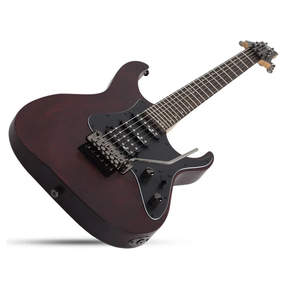 Schecter BANSHEE-6 FR SGR Elektro Gitar (Walnut Satin) - Resim 2