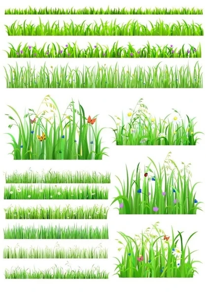 Çimenler Sticker Set 9 Parça Telefon, Tablet, Defter, Laptop Sticker ürün görseli 1