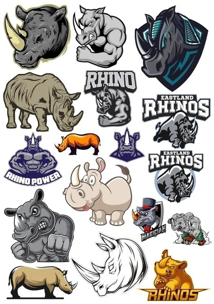 Asker Sticker Set-2 13 Parça Telefon, Tablet, Defter, Laptop Sticker ürün görseli 1