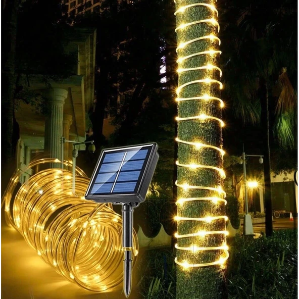 Solar Güneş Enerjili Hortum Kaplamalı Gün Işığı Led - 2