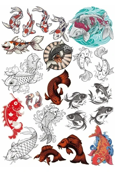 Balık Sticker Set 3