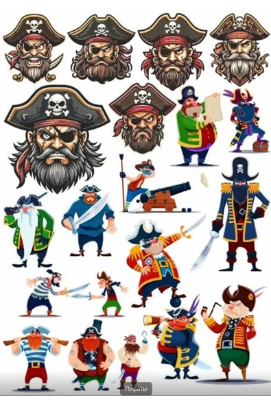 Korsan Sticker Set 3