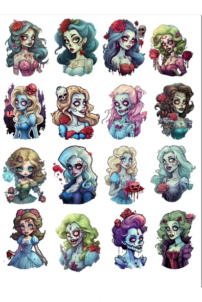 Zombiler Sticker Set