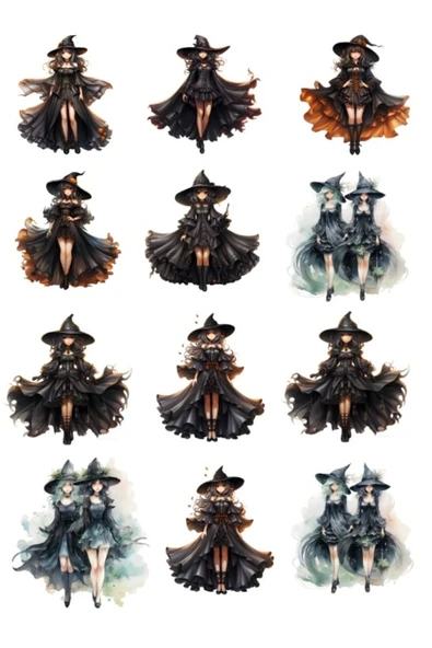 Cadılar Sticker Set