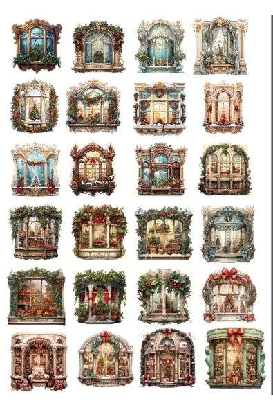 Pencereler Sticker Set