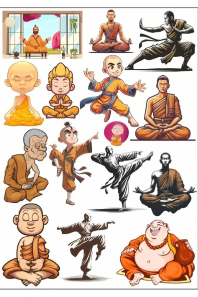 Buda Sticker Set 1