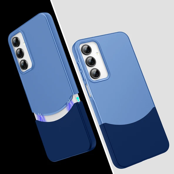 Zipax  Samsung Galaxy A16 Kılıf Şık Tasarım Mıknatıslı Magesafe Özellikli Zr-Duble