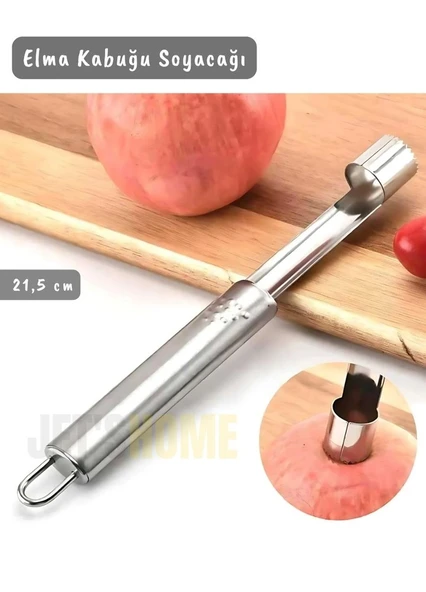 Elma Oyacağı Paslanmaz Elma Kabuğu Soyacağı Çelik 21 cm - 2