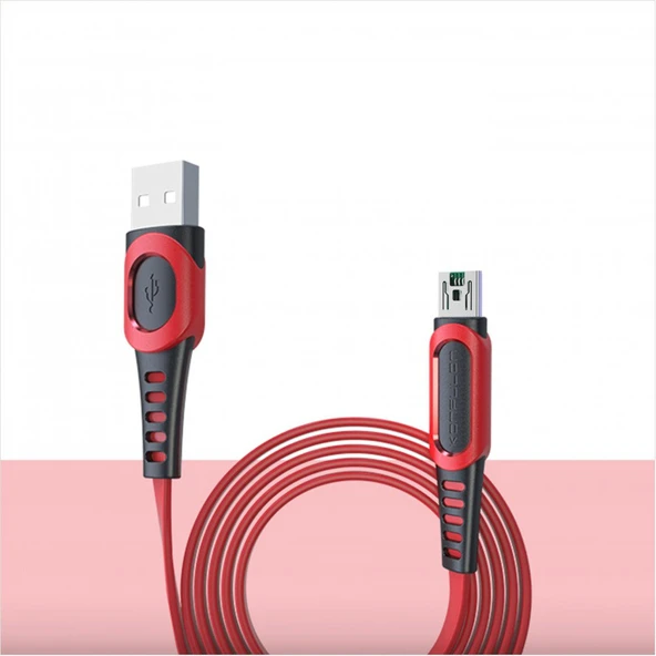 Zipax  Nokia 5 6 8 C20 Şarj Kablosu Micro USB Yassı 1Metre 4A DC24