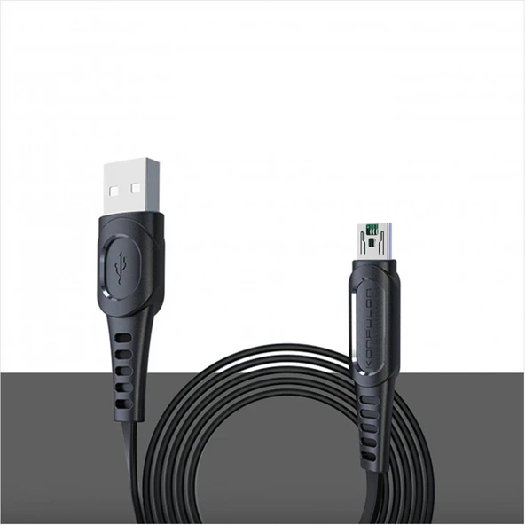 Zipax  Nokia 5 6 8 C20 Şarj Kablosu Micro USB Yassı 1Metre 4A DC24