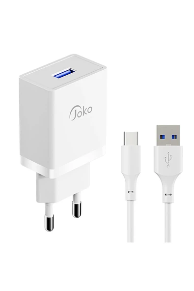 Zipax  Tecno Pova Neo 2 3 4 5 6 Pro Şarj Aleti 12W 2.4A Type-C SET - JK77