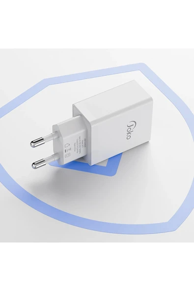 Zipax  Trident A24 A25 A29 A54 A60 A80 Şarj Aleti 12W 2.4A Type-C SET - JK77 - Resim 4