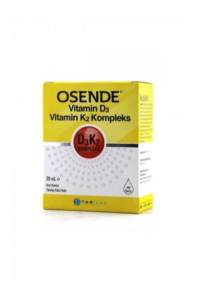 Osende D3K2 Complex Damla 20 ml