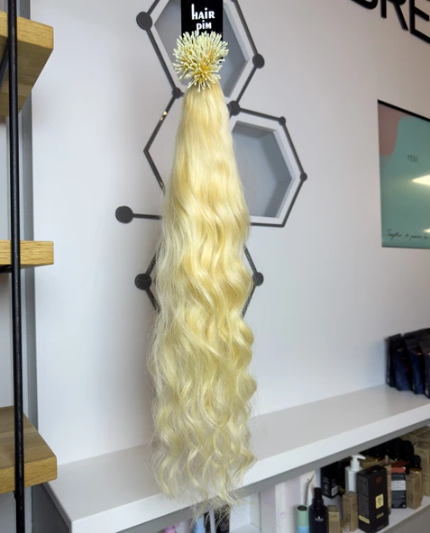 HairPim Jakarta (0.8 Gr) Platin 2 50 Adet 70 Cm Yeni Nesil Kaynak Saç HP342