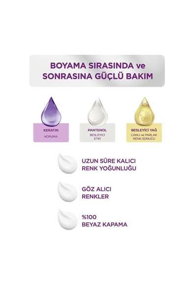 Palette Göz Alıcı Renkler 5-68 Kestane x 3 Adet - Resim 4