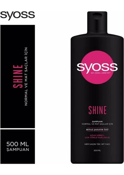 Syoss Shine Şampuan 500 Ml - Resim 2