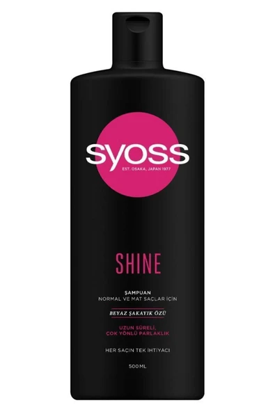 Syoss Shine Şampuan 500 ml - 3 Adet - Saç Temizliği ve Bakımı - 4
