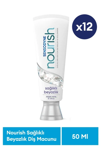 Sensodyne Nourish 50 ML x 12 Adet